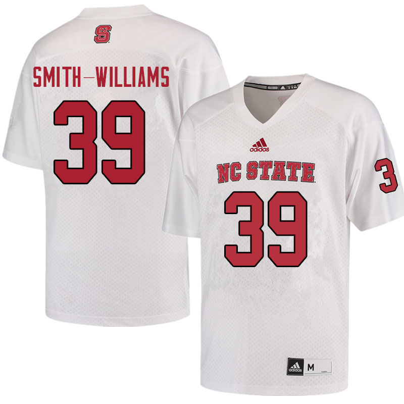 Men #39 James Smith-Williams NC State Wolfpack College Football Jerseys Sale-Red